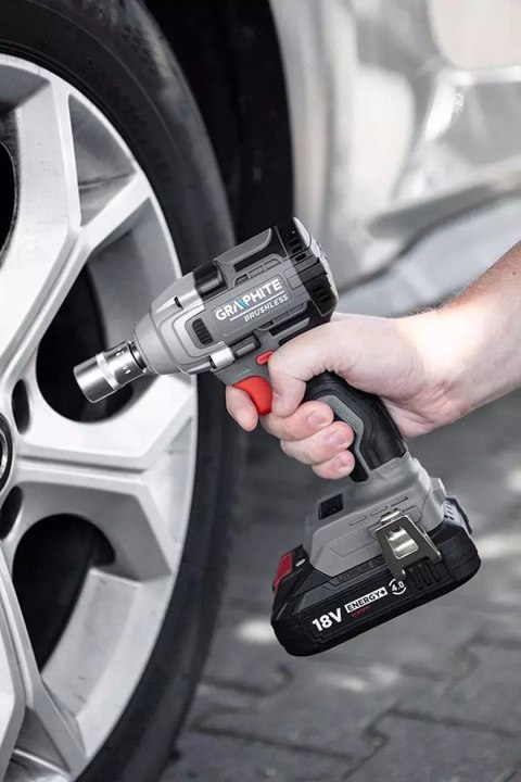 Akumulator, zasilanie akumulatorem, 58G004-1, 18V, Li-Ion, 4Ah, Energy+, Battery Boost, Graphite