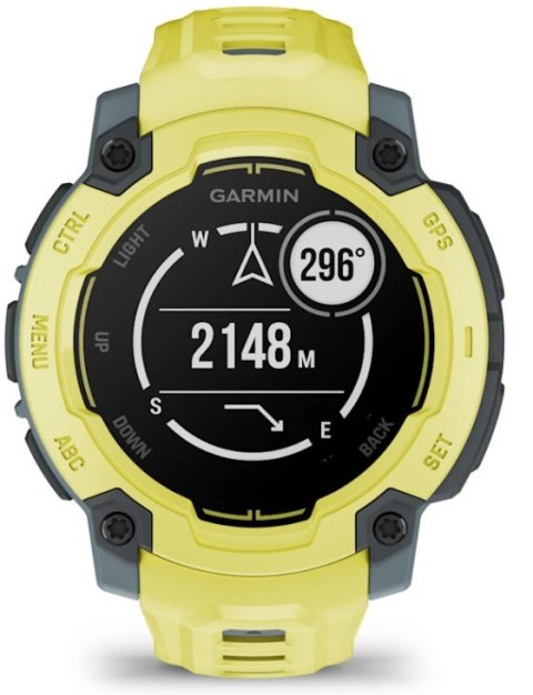 Zegarek sportowy Garmin Instinct E 45mm, electric lime