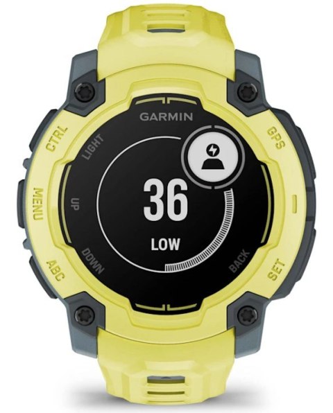 Zegarek sportowy Garmin Instinct E 45mm, electric lime