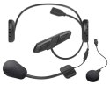 Interkom Motocyklowy Sena 3S Plus Bluetooth 4.1 zasięg do 400m, mikrofon na pałąku i kablu na 1 kask