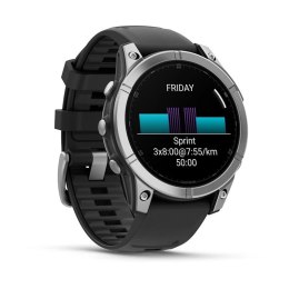 Zegarek sportowy Garmin Fenix E AMOLED 47mm Stainless Steel