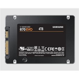 Samsung | SSD | 870 EVO | 4000 GB | Format SSD 2,5