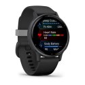 Zegarek Garmin Vivoactive 5, 42mm AMOLED czarny