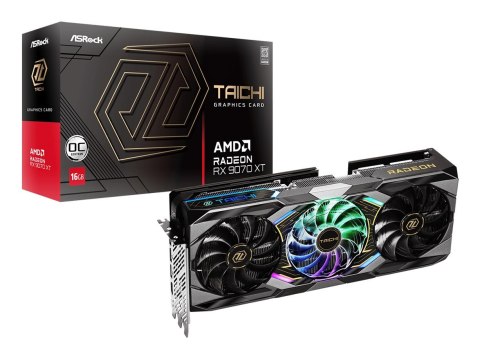Karta graficzna ASRock Radeon RX 9070 XT Taichi 16GB OC