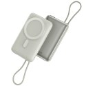 PowerBank Bazic Fusion Mag 10000mAh MagSafe kabel USB-C szary