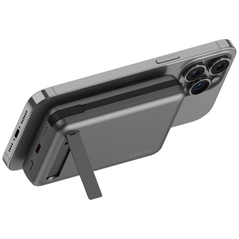 PowerBank indukcyjny Energea MagPac Pro Plus 10000mAh Qi2 Magsafe szary