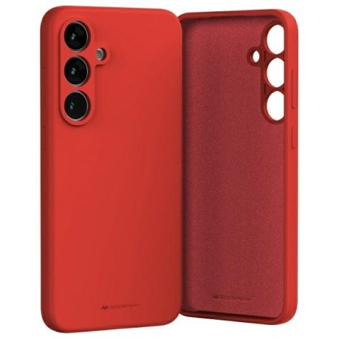 Mercury Silicone Samsung S24 FE S721 czerwony/red