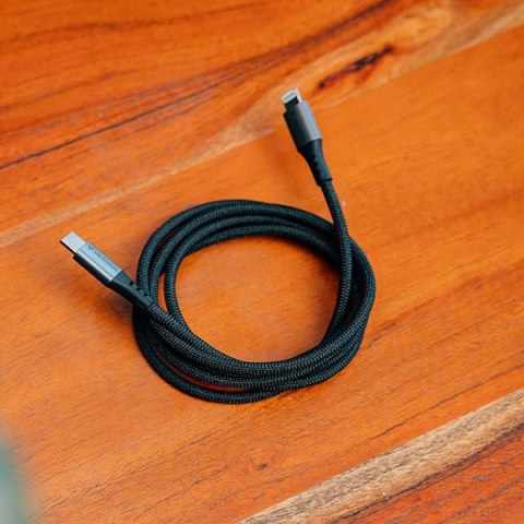 Verbatim USB kabel USB C (M) - USB lightning (M), 60W, 1.2m, czarny, box, 31844