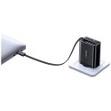 Ładowarka sieciowa USAMS Xiang Series CC299 65W 1xUSB-C 1xUSB-A + kabel USB-C biały