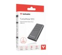 SSD Zewnętrzny Verbatim TurboMetal SSD, 32021, 1000GB, Nero Backup, Srebrny, w zestawie kabel USB-C 20 cm, M.2, 1000 MB/s-R, USB