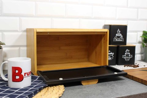 CHLEBAK POJEMNIK NA PIECZYWO BAMBUSOWY DWUSTRONNY 4254