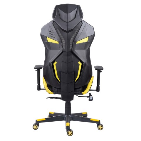 Dla gracza fotel Marvo CH-133, czarne, zagłówek i poduszka lędźwiowa