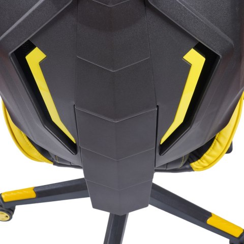 Dla gracza fotel Marvo CH-133, czarne, zagłówek i poduszka lędźwiowa