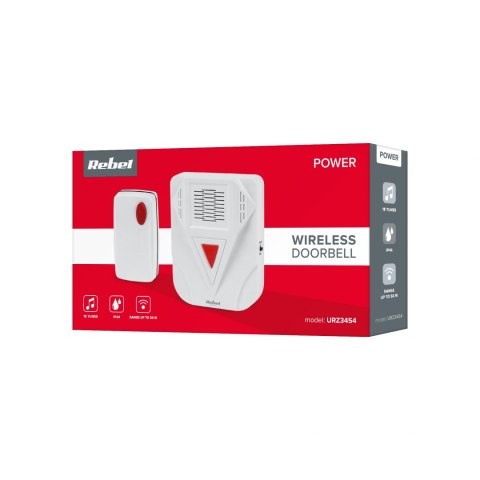 Dzwonek bezprzewodowy do drzwi 15melodii REBEL