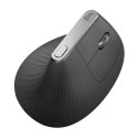 Mysz Logitech MX Vertical, szara, optyczna, 4000DPI, Tri-Mode