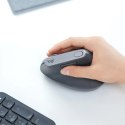 Mysz Logitech MX Vertical, szara, optyczna, 4000DPI, Tri-Mode