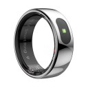 Smart RING PRO srebrny, pomiar stresu, tętno, monitorowanie snu, roz. 9, Powerton