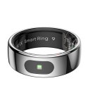 Smart RING PRO srebrny, pomiar stresu, tętno, monitorowanie snu, roz. 9, Powerton