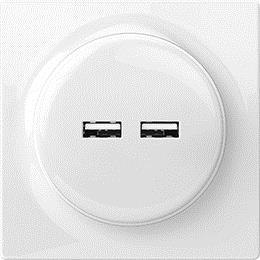 Inteligentne gniazdko USB FIBARO Walli N Outlet, białe (FGWU-021)