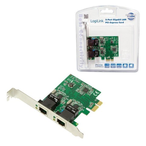 Logilink | Karta sieciowa | Ethernet | Fast Ethernet | Gigabit Ethernet | PCI Express 2.0