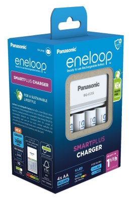 ŁADOWARKA PANASONIC SMARTPLUS + 4x AA ENELOOP 2000 mAh
