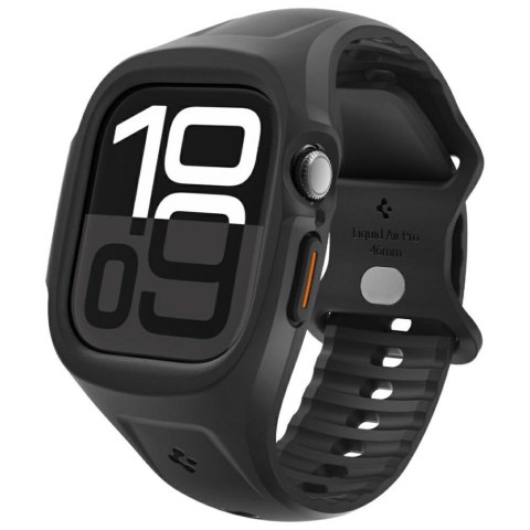 Etui Spigen Liquid Air Pro do Apple Watch 10 (46 mm) czarny