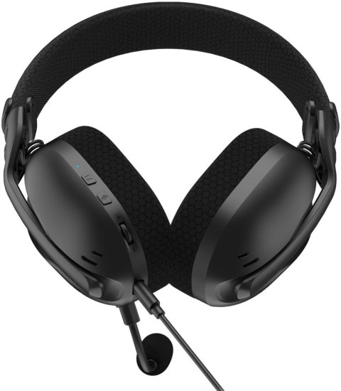 Słuchawki dla graczy Hator Hyperpunk 3 USB czarne