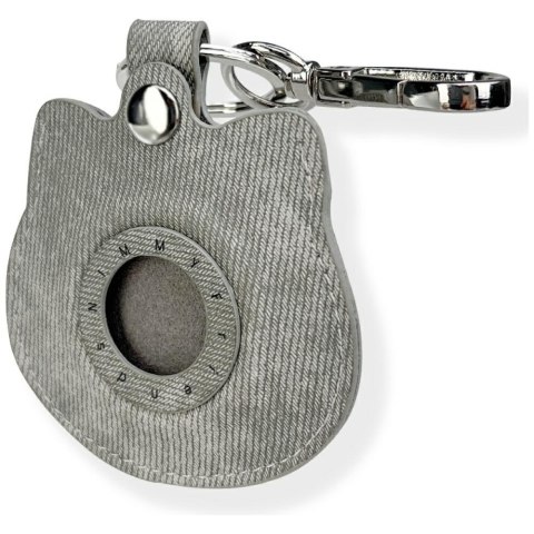 Etui na lokalizator / brelok Nimmy New Big Eyed Pet 2.0 Cat szary