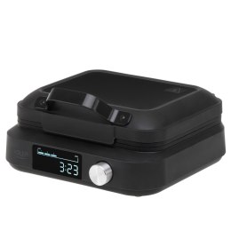 Adler Waffle Maker with LED Display | AD 3087 | 2200 W | Number of pastry 2 | Belgium | Black