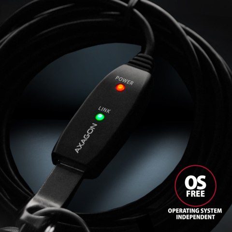 AXAGON USB repeater cable, 15 m | ADR-215 | USB Type A - USB Type A