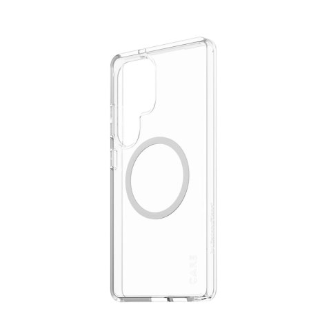 CARE by PanzerGlass Flagship Case Transparent Urban Combat w. White Qi Compatible Samsung Galaxy S25 | CARE