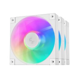 Deepcool R-FD12-BKAPN3-G ARGB-3 IN 1 Performance 120mm Fan White 3-Pack