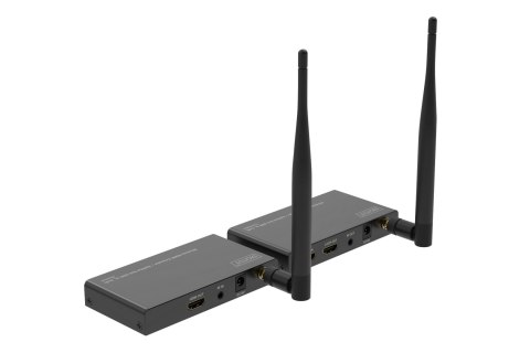 Digitus Wireless HDMI Extender/Splitter Set (100m, 1x4) | DS-55346 | Black