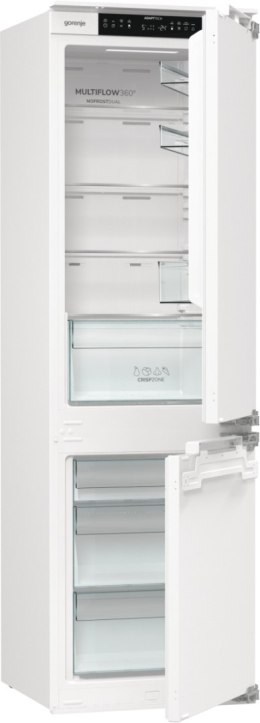 Gorenje Refrigerator | NRKI517E42 | Energy efficiency class E | Built-in | Combi | Height 177.2 cm | No Frost system | Fridge ne