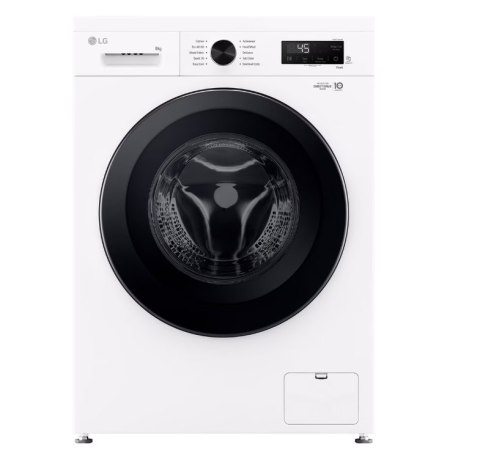 LG Washing Machine | F4X1008NWK | Energy efficiency class A | Front loading | Washing capacity 8 kg | 1350 RPM | Depth 56 cm | W