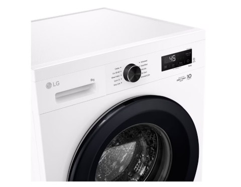 LG Washing Machine | F4X1008NWK | Energy efficiency class A | Front loading | Washing capacity 8 kg | 1350 RPM | Depth 56 cm | W