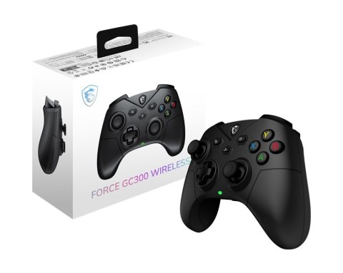 MSI Gaming Controller | FORCE GC300 WIRELESS | Black | Wireless
