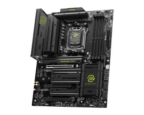 MSI MAG B850 TOMAHAWK MAX WIFI | Processor family AMD | Processor socket AM5 | DDR5 | Supported hard disk drive interfaces SATA,