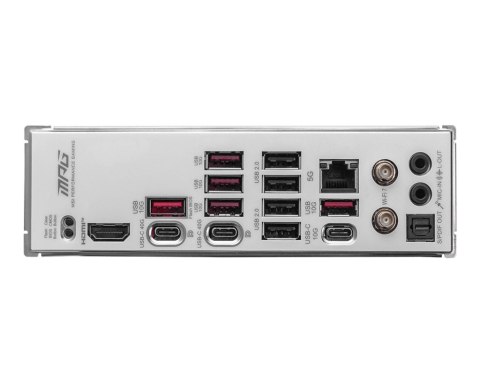 MSI MPG X870E EDGE TI WIFI | Processor family AMD | Processor socket AM5 | DDR5 | Supported hard disk drive interfaces SATA, M.2