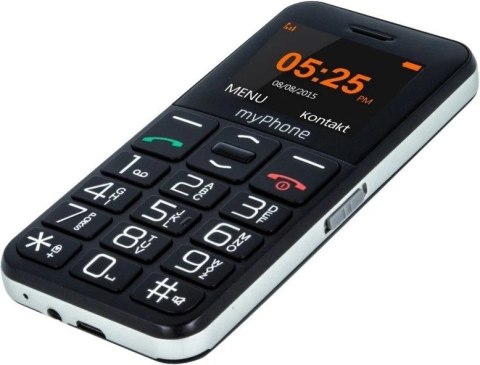 MyPhone Halo Easy | Black | 1.77 " | TFT | 24 MB | 32 MB | Single SIM | Bluetooth | Main camera resolution 0.3 MP | 1000 mAh