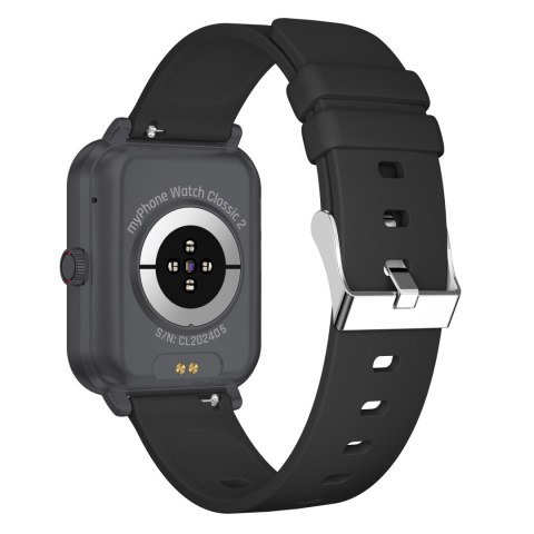MyPhone Watch Classic 2 | Smart watch | TFT | 1.85" | Waterproof | Black