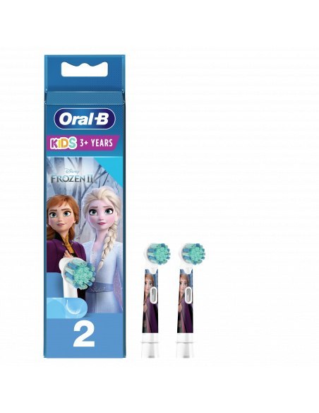 Oral-B | EB10 2 Frozen II | Toothbruch replacement | Heads | For kids | Number of brush heads included 2 | Number of teeth brush