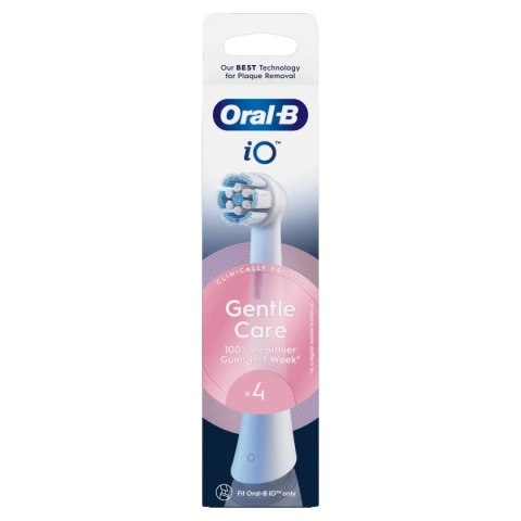 Oral-B Replaceable toothbrush heads | iO Gentle Care | Heads | For adults | Number of brush heads included 4 | Number of teeth b