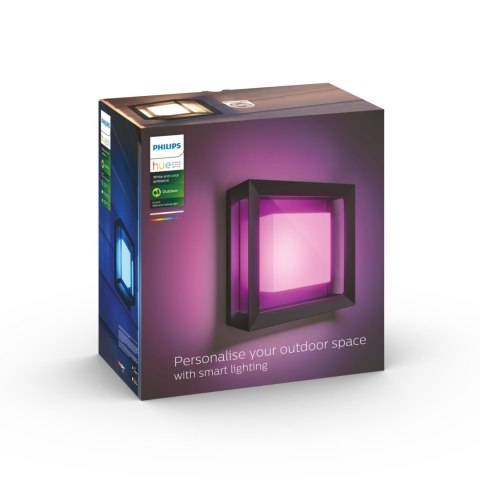 Philips Hue WCA Econic Outdoor Square Wall Lantern | Philips Hue