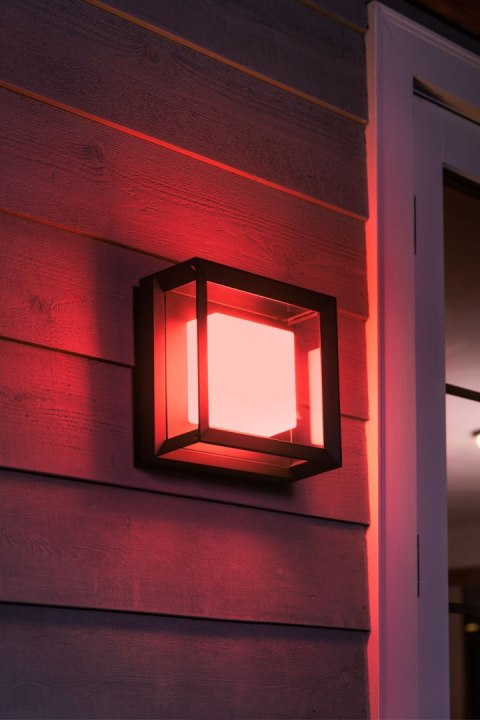 Philips Hue WCA Econic Outdoor Square Wall Lantern | Philips Hue