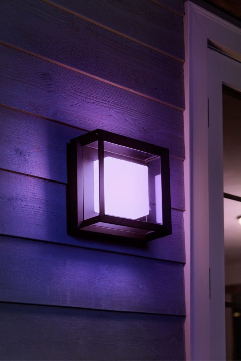 Philips Hue WCA Econic Outdoor Square Wall Lantern | Philips Hue