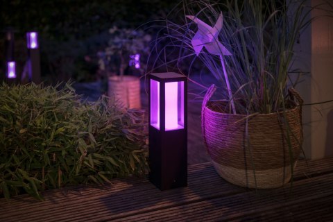 Philips Hue WCA Impress Outdoor Pedestal Lantern | Philips Hue