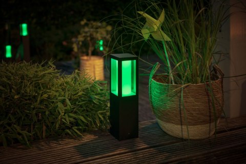 Philips Hue WCA Impress Outdoor Pedestal Lantern | Philips Hue