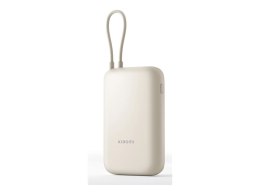 Xiaomi Power Bank (zintegrowany kabel) | 10000 mAh | Kabel USB-A/USB-C/USB-C | Tan