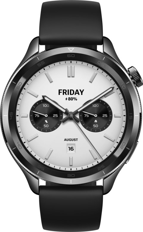 Xiaomi Watch S4 | Smart watch | GPS (satellite) | AMOLED | 1.43" | Waterproof | Black